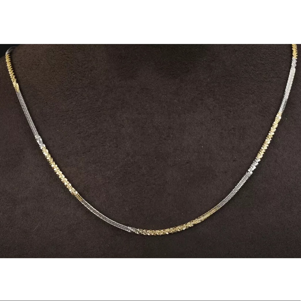 Modern Ottoman Italian Style Solid Silver Necklace